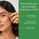 (Leve 2 e ganhe 40% de DESCONTO) Escova De Drenagem Linfática Facial - Rosto Desinchado, Luminoso e Relaxado em Minutos