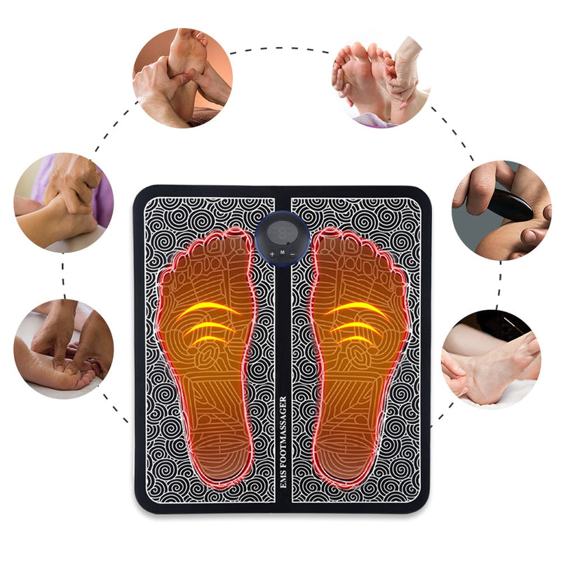 Massageador para Pés Relax Medic  - Reduz Dores e Inchaços
