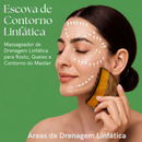 (Leve 2 e ganhe 40% de DESCONTO) Escova De Drenagem Linfática Facial - Rosto Desinchado, Luminoso e Relaxado em Minutos