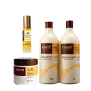 Kit Completo 3 em 1 MacaPower Karseell – Hidratação, Reparação e Brilho Profundo em Casa!