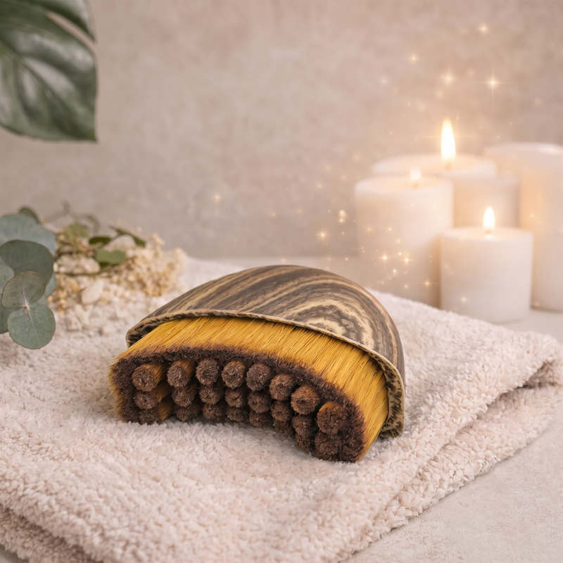 (Leve 2 e ganhe 40% de DESCONTO) Escova De Drenagem Linfática Facial - Rosto Desinchado, Luminoso e Relaxado em Minutos